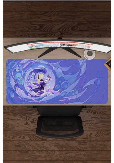 Fischl Genshin Impact Anime Gacha V2 - 90x40 Xxl Gaming Mouse Pad Fare Altlığı