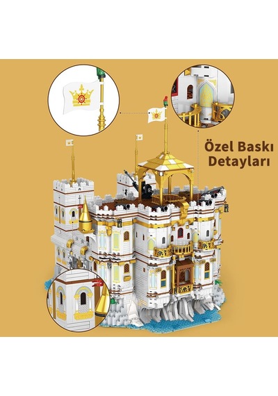Reobrix 66013 Kraliyet Körfezi Yaratıcı Yapı Blok Seti Building Blocks The Royal Bay - 4168 Parça Reobrix 66013 Kraliyet Körfezi Yaratıcı Yapı Blok Seti Building Blocks The Royal Bay - 4168 Parça