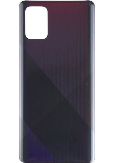 Samsung Galaxy A71 Uyumlu Arka Pil Batarya Kapağı Sm-a715f - Siyah