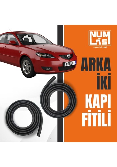 Mazda 3 Sedan 2003-2008 Arka İki Kapı Fitili-a Kalite-numlas-nm4125