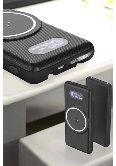 Powerbank Taşınabilir 10.000 Mah Hızlı Şarj Dijital Göstergeli Diğer