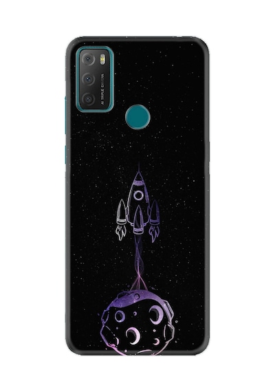 Tcl 20 E Kılıf Excode Silikon Desen Özel Seri Master Space 1630