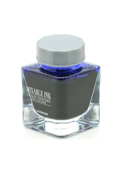 Platinum Dyestuff Mixable Bottle İnk 20cc 55 Aurora Blue Çok Renkli