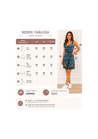 Kadın Askılı V Yakalı Kuş Gözü Detaylı Desenli Kısa Süprem Elbise Yeşil