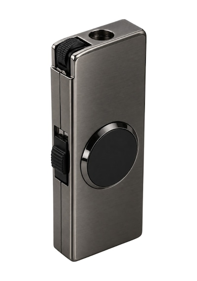 Hunter Tek Torch Pürmüz Gunmetal Metal Puro Çakmağı & Stres Çarkı Ack084