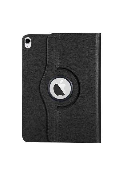 Apple İpad Air 13 2025 Kılıf A3268-a3269 360 Rotating Stand Deri Siyah İpad Air 13 2025 İle Uyumlu Kılıf - Siyah