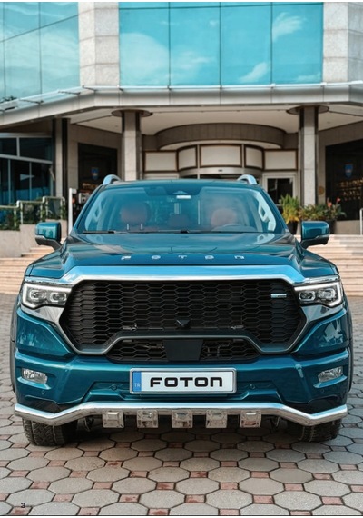 Foton Tunland Ön Tampon Koruma Krom 2024+ Pst27