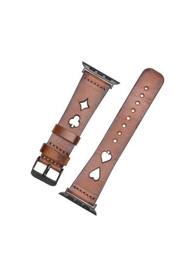 Apple Watch Uyumlu Deri Kordon 42-44-45mm Avesta Rst2ef Diğer
