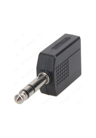 6.35mm (1/4 İnç) Erkek TRS - 2x6.35mm (1/4 İnç) Dişi Çoklayıcı