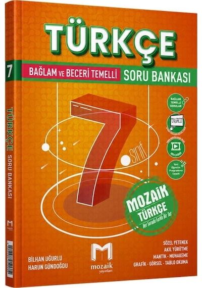 Mozaik Yayınları 7. Sınıf Türkçe Soru Bankası