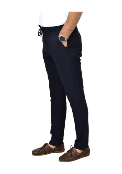 Erkek Jogger Armürlü Lastikli Pantolon 1917 Bgl-st04421 Lacivert