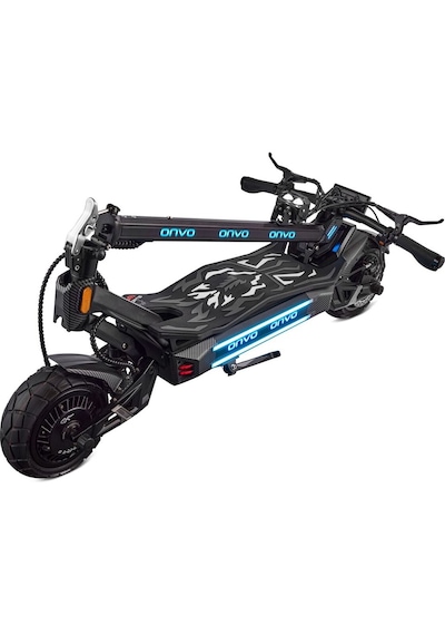 Onvo Rx-10 3000 W Elektrikli Scooter Antrasit - Siyah