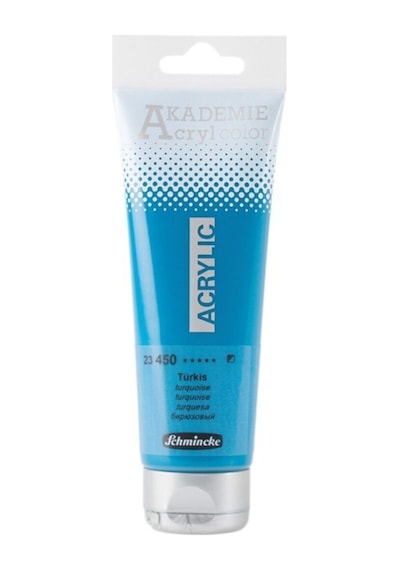 Schmincke : Akademie Akrilik Boya : Turquoise : 120 Ml