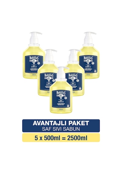 Le Petit Marseillais Saf Sıvı Sabun 5 x 500 ML