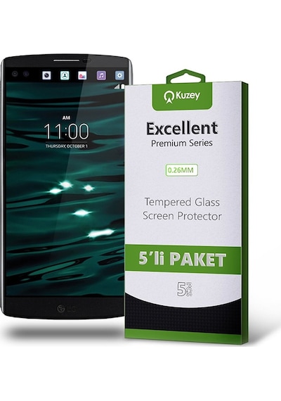 LG Uyumlu V10 Ekran Koruyucu Cam 5 Adet (535078856)