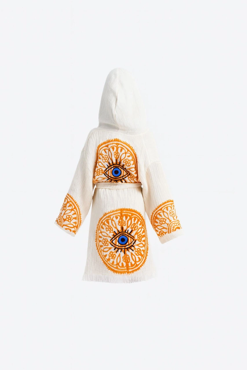 Brandsmithshop Çocuk Mandala Eye Kimono Çok Renkli