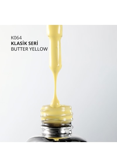 Kalıcı Oje K064 Tereyağı Sarısı 10 Ml Diğer