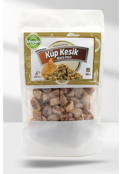 Küp Kesik Kuru İncir 100 G