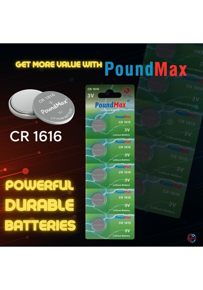 10 Adet 1616 Cr1616 Dl1616 3v Lityum Madeni Para Pil