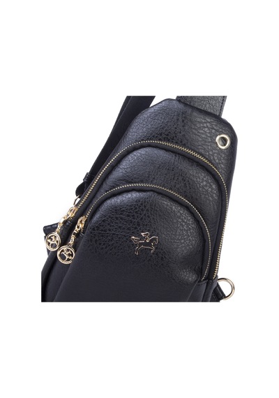 Nas Bag Kadın Crossbody Bag Bel Ve Body Bag Siyah Victoria