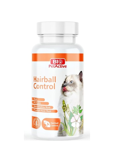 Bio Petactive Tüy Yumağı Önleyici Attırıcı Kedi Malt Tablet 90 Tablet 45 G