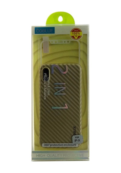 Nettech Apple Uyumlu iPhone X Arka Koruma Arka Koruma Kılıf - Gold Gold