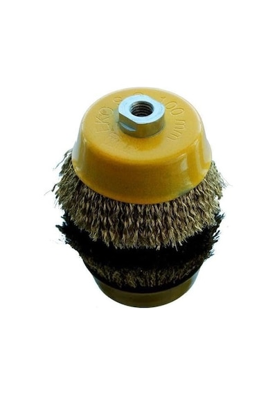 Eko Çanak Fırça Saçaklı 100 Mm Açık Ahşap