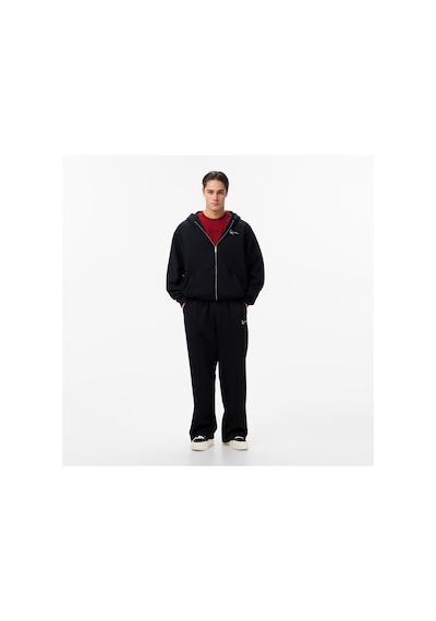 Karl Kani Small Chest Signature Essential Oversized Zip Erkek Siyah Sweatshirt Km-zh021-001 Siyah