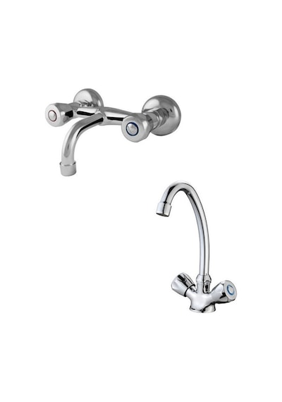 Erce Klasik Evye ve Sabit Lavabo Bataryası