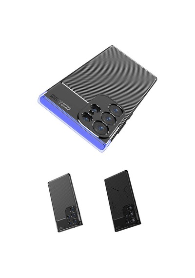 Zore Galaxy S24 Ultra Uyumlu Nvth Negro Silikon Kılıf-siyah