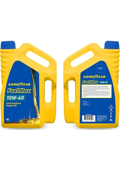 Goodyear Fuel Max 10W-40 Tam Sentetik Motor Yağı 4 L