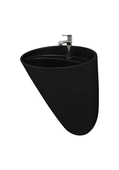 Bocchi Venezia Asma Monoblok Lavabo Mat Siyah 1083-004-0126