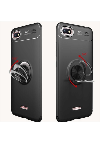 Xiaomi Redmi 6a Kılıf Zore Ravel Silikon Kapak Mavi