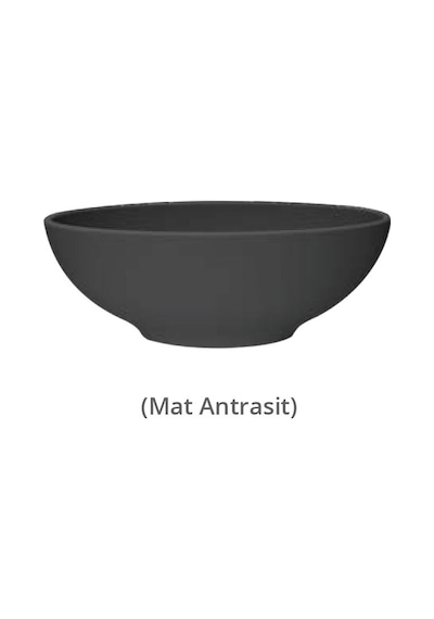 Toledo Çanak Lavabo 40cm Turavit - Mat Antrasit Diğer