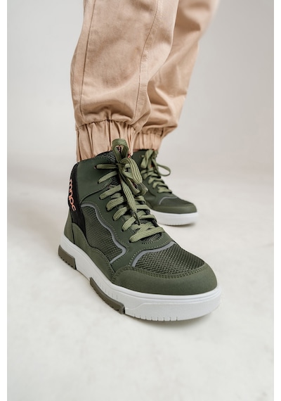 Mnpc Erkek Çocuk Haki Suya Dayanıklı Anatomik Sneaker Günlük Bot 25k4b11017263 Haki