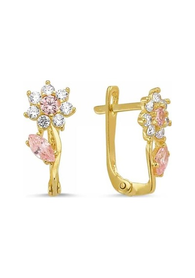 Sembolgold Altın Çocuk J Küpe Sg42-6996
