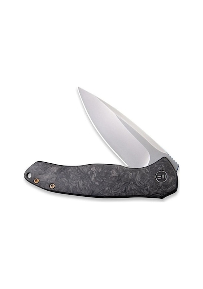 We Knife Kitefin Marble Carbon Fiber Presentation Handle With Black Ti Lock Side Handle Polished Bead Blasted Cpm S35vn Blade Çakı Siyah We Knife Kitefin Marble Carbon Fiber Presentation Handle With Black Ti Lock Side Handle Polished Bead Blasted Cpm S35vn Blade Çakı Siyah