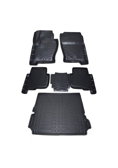 Land Rover Discovery 4 2009-2016 Havuzlu Paspas Ve Bagaj Seti Biz Siyah