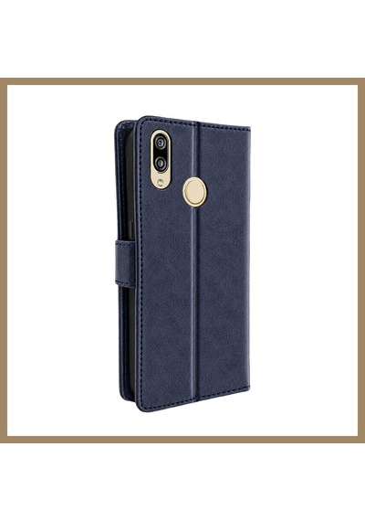 Kahveci.store Huawei Y7 2019 Trend S Plus Kapaklı Telefon Kılıf - Lacivert 22