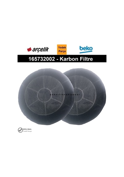 Beko Uyumlu Bde 6062 S (7704331203) Davlumbaz Karbon Filtre 165732002