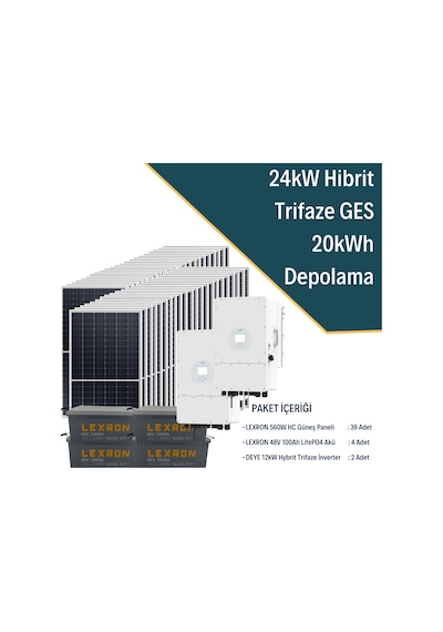 20kw Trifaze Hibrit Sistem 1