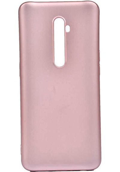 Oppo Reno 2 Kılıf Zore Premier Silikon Kapak Rose Gold