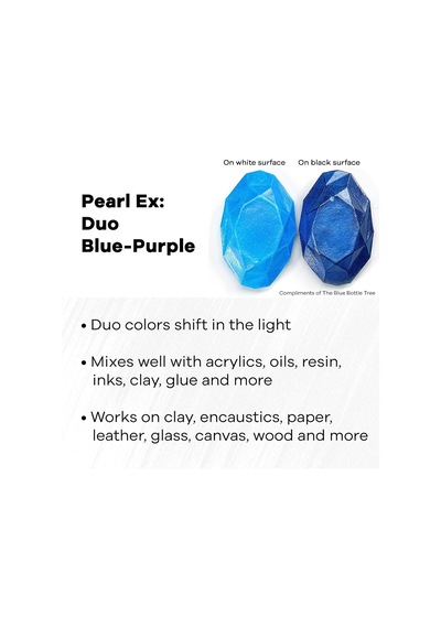 Pearl Ex 3gr Opn Stk Blue / Purpl Çok Renkli