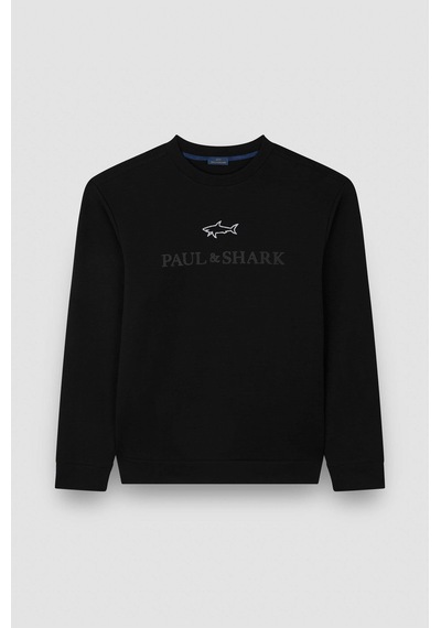 Paul & Shark Paul&shark 15311845 Felpa Erkek Sweatshirt Siyah
