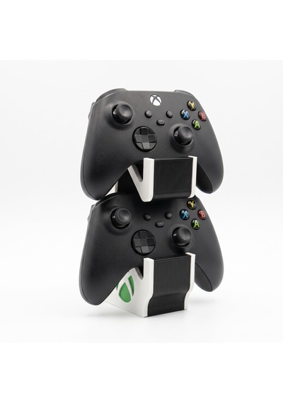 Xbox Uyumlu Kontrolcü Ve Oyun Kolu Standı Minimalist Masaüstü Konsol Tutucu Siyah Gövde