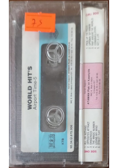 Plak Değildir Kaset Tir World Hit's Airport Time-5 Kaset