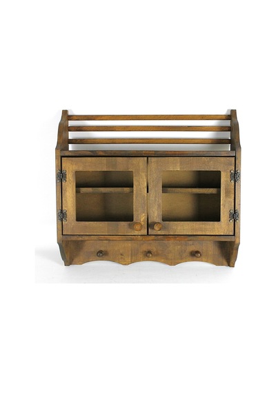 Eskitme Ahşap Mutfak Dolabı 56x61x13 Cm. Siyah Eskitme Ahşap Mutfak Dolabı 56x61x13 Cm. Siyah