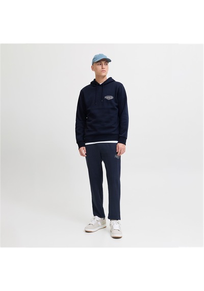 Jack & Jones Jack&jones Makoto Erkek Lacivert Kapüşonlu Sweatshirt Lacivert
