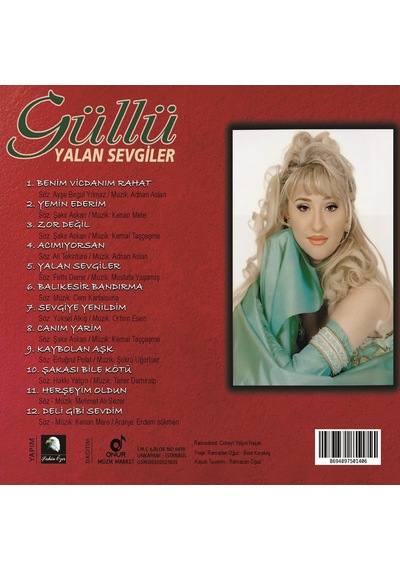 Güllü - Yalan Sevgiler Cd