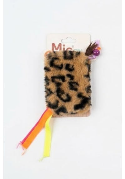 Peluş Kedi Oyuncağı Leopar Desenli
